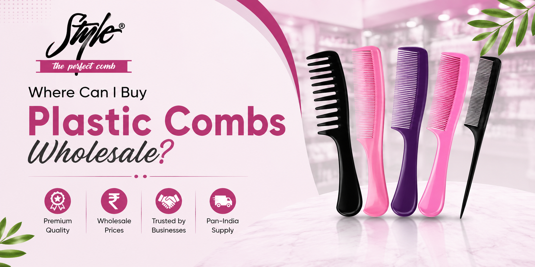 Where Can I Buy Plastic Combs Wholesale?